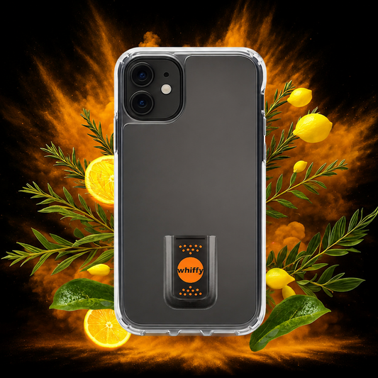 whiffy Duft Pod Fresh Aura – Lemontree Tea fürs Handy