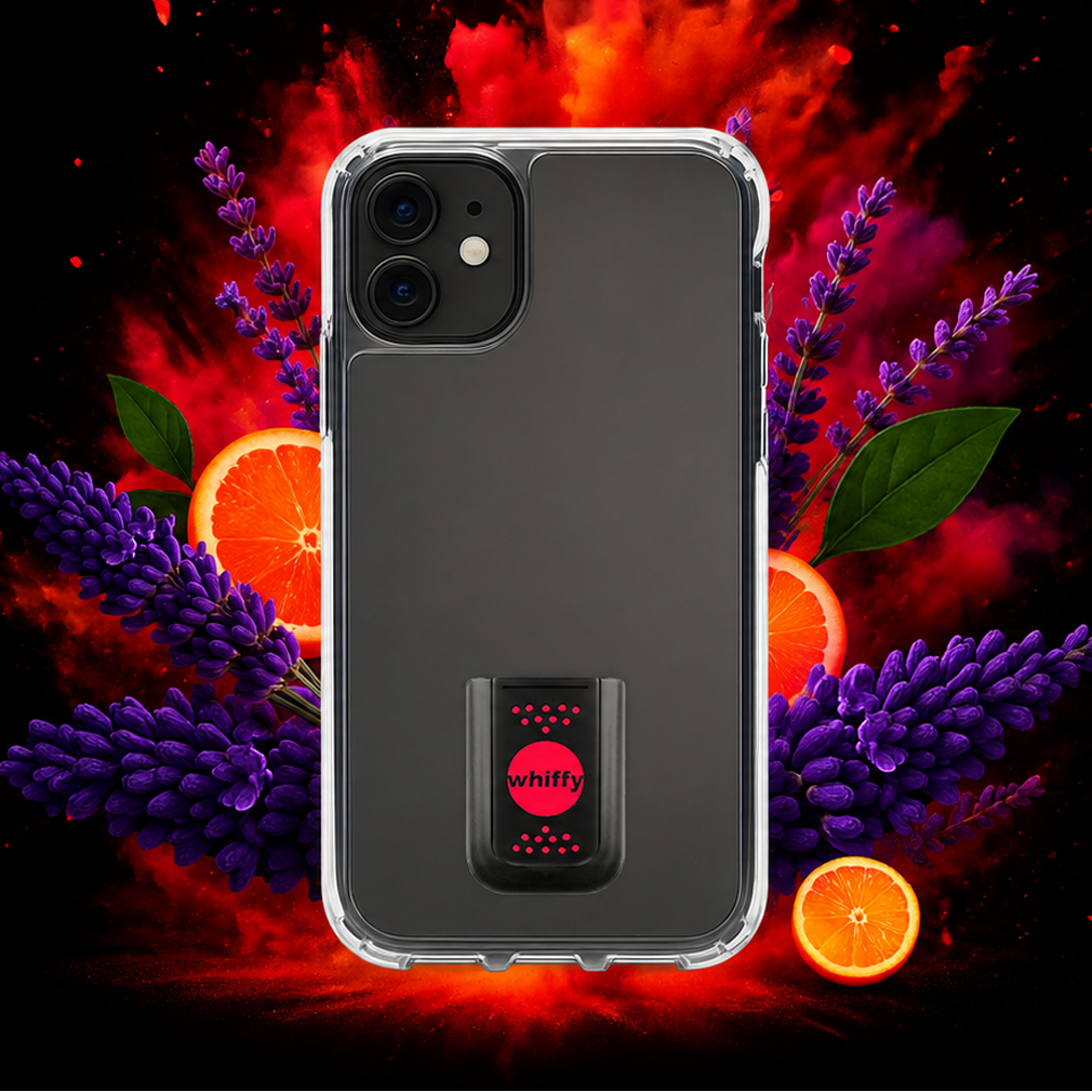whiffy Duft Pod Lavender Focus – Orange, Zitrone & Lavendel fürs Handy